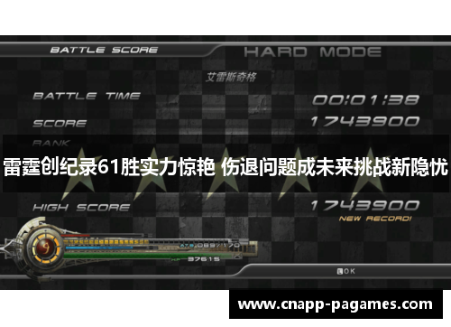 雷霆创纪录61胜实力惊艳 伤退问题成未来挑战新隐忧